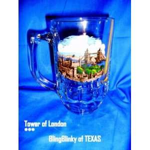   of London Thames River Ravenhead Barmasters Pint Mug England Glass