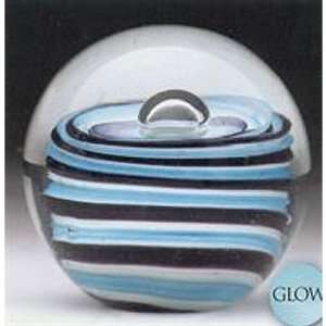 Paperweight small blueberry twist