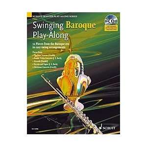  Swinging Baroque Play Along for Flute Softcover with CD 