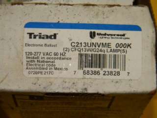 Triad C213UNVME Electronic Ballast 120 277VAC  