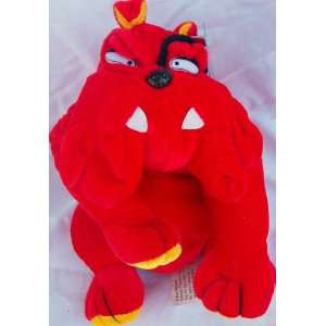 8 Plush Red Bull Dog Doll Toy: Toys & Games