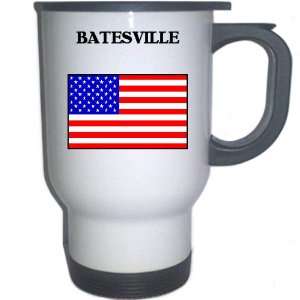  US Flag   Batesville, Arkansas (AR) White Stainless Steel 