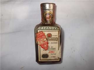   Miniature Liquor CAZANOVE FRANCE AUSTIN NICHOLS PALMER HOUSE CHICAGO