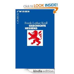   Hessens (German Edition) Frank Lothar Kroll  Kindle Store