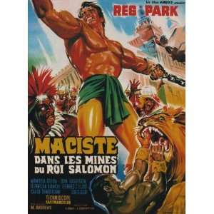 Samson in King Solomons Mines Poster Movie French (11 x 17 Inches 