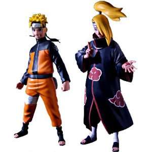   Naruto Shippuden 6 Inch Action Figures [Naruto & Deidara]: Toys
