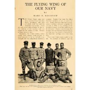  1915 Article Navy Servicemen Aviation School Pensacola 