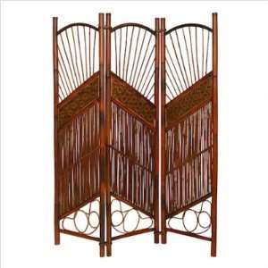 panel bamboo sunset screen with bamboo wood design center room 
