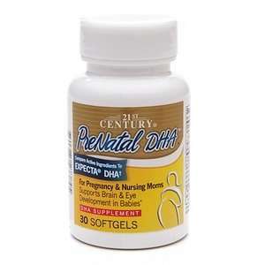  21st Century PreNatal DHA, Softgels, 30 ea Health 