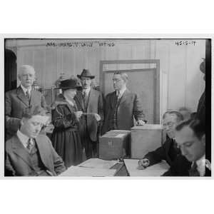  Mrs. Margaret V. Lally voting