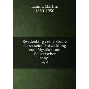   zum Mystiker und Geisterseher. copy1 Martin, 1880 1950 Lamm Books