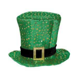  Amscan 255619AM Green Top Hat with Gold Shamrocks Office 