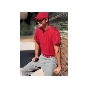   Adult Mesh Button Front Baseball Shirt (2X Large): Sports & Outdoors