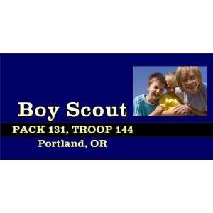    3x6 Vinyl Banner   Boy Scout Troop ID Photo 