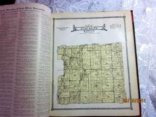 IOWA ATLAS OF PAGE COUNTY,1920 MAPS,FARMERS DIRECTORY  