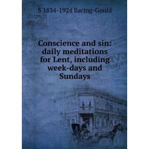 Conscience and sin: daily meditations for Lent, including week days 