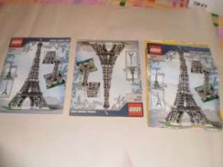 LEGO Eiffel Tower 1300 Parts, Used, LOOK  