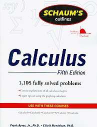   Calculus by Elliott Mendelson, Frank Ayres Jr.,P (2008, Paperback
