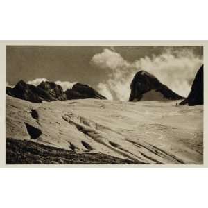  1928 Gosau Glacier Dachstein Torstein Mountains Austria 
