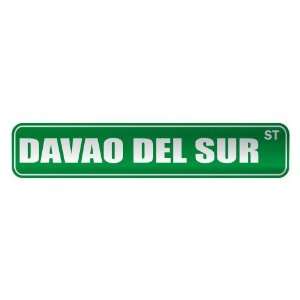   DAVAO DEL SUR ST  STREET SIGN CITY PHILIPPINES