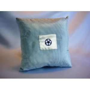  Blue Tooth Fairy Pillow with Soccer Applique