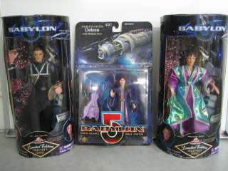 Babylon 5 Lot of Three Figures 1997  