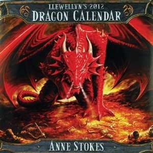  2012 Dragon Wall Calendar By Llewellyn: Everything Else