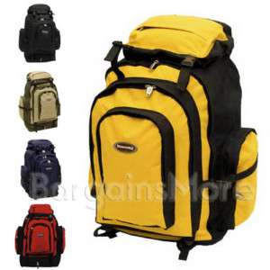 XL 27 Durable Expandable Hiking Bag Backpack   5Colors  