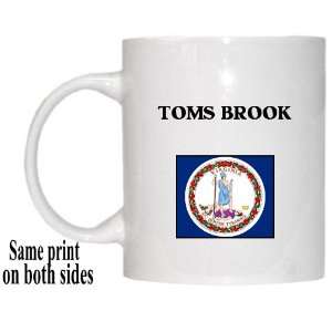    US State Flag   TOMS BROOK, Virginia (VA) Mug 