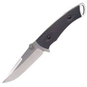  Benchmade   Fecas Gamer, Black Zytel Handle, Plain Sports 