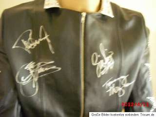 KISS Paul Stanley Jacket SIGNED by the whole Band Gene Simmons LOA COA 