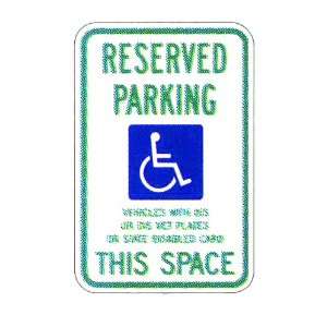 Wisconsin Reserved Parking Sign:  Sports & Outdoors