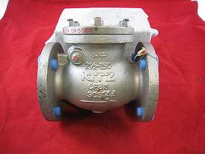 KITZ BALL VALVE CF8M /SCS14A 2 1/2 150 CHECK / SWING VALVE *NEW 