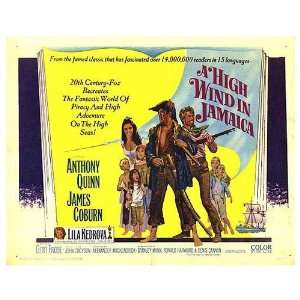  High Wind In Jamaica Original Movie Poster, 28 x 22 