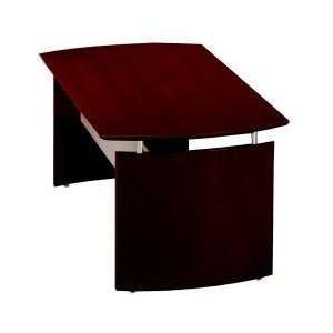   Desk in Mahogany   Mayline Office Furniture   ND63MAH