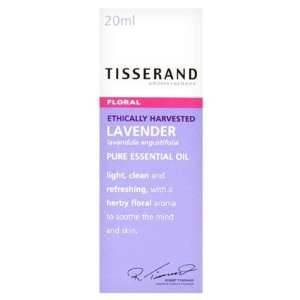 Tisserand Lavender Ethically Harvested Pure Essential Oil   0.68 oz, 6 