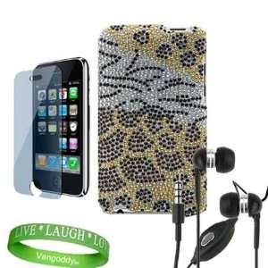   Earphones for iTouch 3 with mic!!!!+ Custom fit Screen Protector