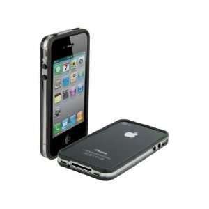  Scosche iPhone 4 BandEdge Bumper   Clear/Black ::Apple iPhone 