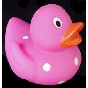  Mini Pink Polka Dot Rubber Ducky: Everything Else