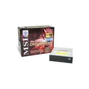  Micro Star 16X INTERNAL DVD DRIVE BLACK ( D16 BLACK 
