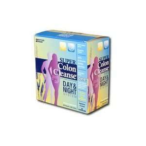 Super Colon Cleanse Day and Night System, (180 & 90 tablets) 2 Bottles