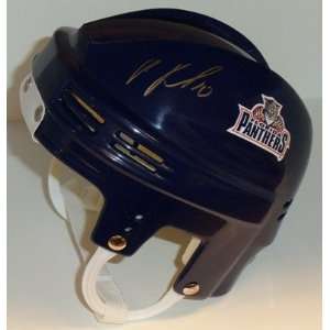  Pavel Bure Autographed Florida Panthers Mini Helmet 