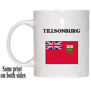   Canadian Province, Ontario   TILLSONBURG Mug 