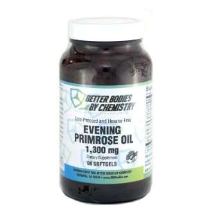 Better Bodies By Chemistry Evening Primrose Oil Softgels, 1300 Mg, 90 