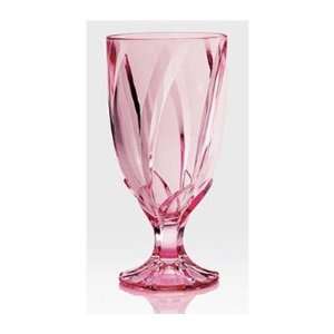    Breeze Pink 16 oz. Iced Tea Glass [Set of 4]: Kitchen & Dining