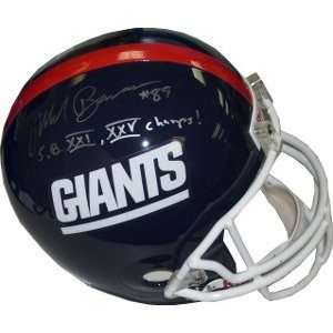  Mark Bavaro signed New York Giants Replica Mini Helmet #89 