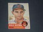 BILL GLYNN PHILLIES INDIANS 1949 1954 FIRST BASEMAN  