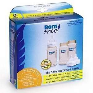  Born Free Plastic Bottle Triple Pack 9oz: Baby