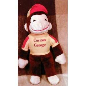  Curious George with Yellow Shirt and Hat 17 Tall By11 