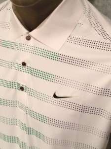 100) L 2012 Nike Tiger Woods Golf Tour Masters Saturday Edition Polo 
